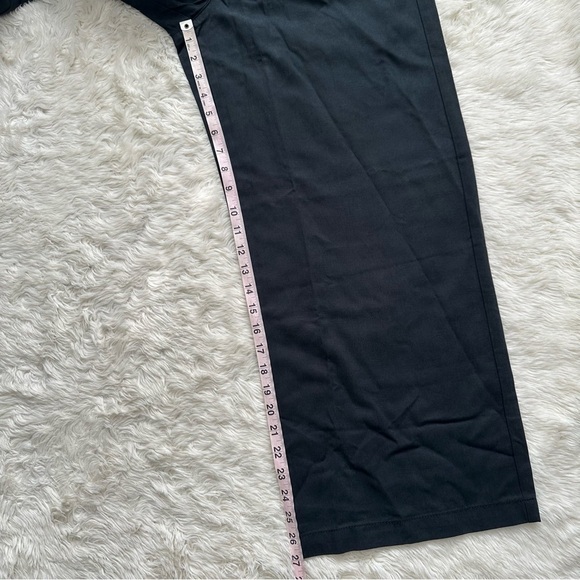 Madewell Pants The Petite Harlow Wide-Leg High Rise True Black 0P - Picture 13 of 13